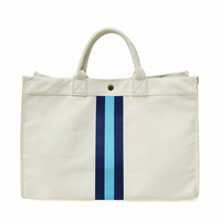 Sacs fourre-tout décontractés en toile pour femmes, taille L, couleur beige, avec poche intérieure zippée, doublure en coton, grande capacité