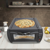 Four électrique Tandoor 15L direct d'usine 2100W avec plaque de cuisson et gril