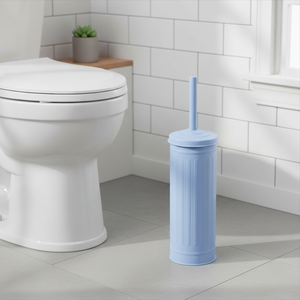 Spazzola per WC MSV 'Haban' in blu, 11,5 x 40 cm - Product Image 3