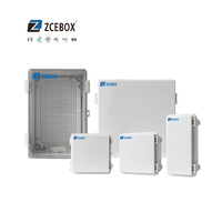 Boîtier de jonction étanche IP66 en ABS pour extérieur, basse tension, personnalisé OEM ODM, 100x200x70mm
