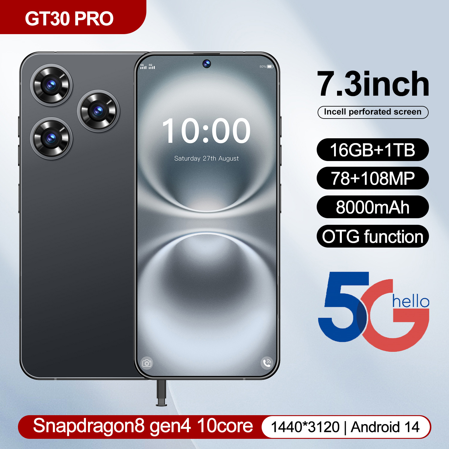 Infinix GT30 PRO 5G - Ultimate Android Gaming Smartphone