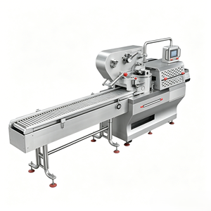 Máquina de envasado automático tipo almohada ABBA-HS60 3 Servo PLC para tabaco, cigarrillos y alimentos. - Product Image 2
