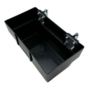 Accessoires pour remorques fermées : Organisateur de rangement en acier pour rail E-<span class=keywords><strong>Track</strong></span>, panier et boîte de rangement portables galvanisés de 2 pouces - Product Image 1