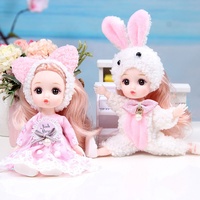 Petites poupées personnalisées de 16 cm pour filles, jouet articulé, mobile, fille pas cher, jouet, Mini poupée mobile, cadeau pour bébé