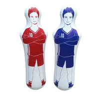 Gonflable pvc football mannequin de formation de football football mannequin gonflable gardien de but mannequin de formation