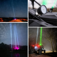 Projecteurs laser tout-terrain haute puissance, robustes, étanches IP67, 40W, 1280 lumens, faisceau super concentré, pour camion, SUV, UTV, véhicule tout-terrain