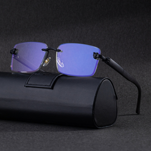 Lunettes <span class=keywords><strong>de</strong></span> <span class=keywords><strong>soleil</strong></span> KAJILA rétro, design personnalisé, logo tête <span class=keywords><strong>de</strong></span> léopard, couleurs bois, sans monture, UV400, pour hommes. - Product Image 2