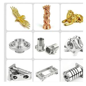 ฮงซาง รับผลิตชิ้นส่วนอะลูมิเนียมและทองเหลืองด้วยเครื่อง CNC ชิ้นส่วนโลหะที่มีความแม่นยำสูง ผลิตตามแบบ สำหรับหุ่นยนต์และอุปกรณ์ติดตั้ง - Product Image 1