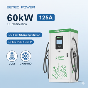   Stazione <span class=keywords><strong>di</strong></span> <span class=keywords><strong>Ricarica</strong></span> Rapida DC per Veicoli Elettrici Certificata Livello 3, 60kW 125A - Product Image 1