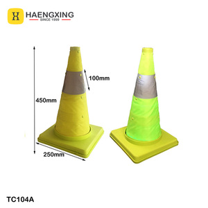 <span class=keywords><strong>กรวย</strong></span>จราจรแบบสะท้อนแสงทำจากผ้าและฐาน PP - Product Image 6