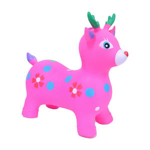 ZCJOY Jouet gonflable pour enfants unisexe, <span class=keywords><strong>cerf</strong></span> <span class=keywords><strong>sauteur</strong></span>, PVC, <span class=keywords><strong>animal</strong></span> coloré, pour les enfants de 2 à 8 ans - Product Image 1