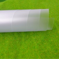 Prix usine clair PVC feuille mate plastique 350 450 600 microns rigide mat Transparent ponçage PVC feuille givrée pour signe