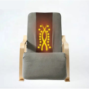 Mini Silla de Masaje Gris 840x335x547mm con Vibración en la Espalda, Función de Temporizador y Conexión a la Corriente - Product Image 1