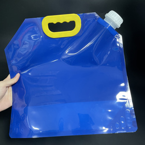 1L 2L 5L 10L phục vụ đồ uống Túi gallon đứng Pouch với van gấp linh hoạt Spout Pouch - Product Image 2