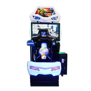 เกมแข่งรถหยอดเหรียญยอดนิยมในร่ม Creatfun Y006--02 พร้อมจอ LCD ปรับแต่งได้ - Product Image 4