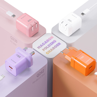 Somostel Universal Plug EU US Carregadores PD 35w Pengisi Daya Cepat dengan Kabel Data Gan Cargadores Untuk Ponsel Pengisian Cepat
