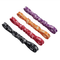 Lacets plats en polyester imprimés par transfert thermique motif Paisley 8 mm pour les détaillants de baskets AF1 et les grossistes en accessoires de chaussures