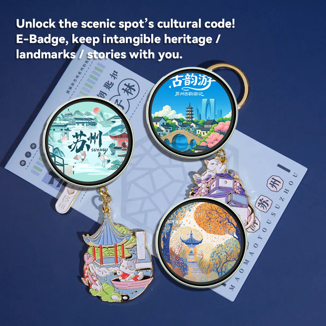 Japan Souvenir Anime Accessories Wearable Goods ACG / Otaku Culture Comic Convention Anime-style LED Cosplay IPS Animated Badge