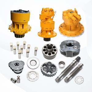 Pièces hydrauliques JIC pour excavatrices E320B E320BL E325BL : Pompe principale A8VO107, Bloc-cylindres à pistons, Plaque de soupape neuve en fer pour moteur diesel - Product Image 1