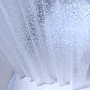 Rideau <span class=keywords><strong>de</strong></span> Douche Moderne <span class=keywords><strong>de</strong></span> Luxe 120gsm <span class=keywords><strong>en</strong></span> EVA Écologique Transparent Imperméable Anti-moisissure avec Crochets <span class=keywords><strong>3D</strong></span> Épaissis Personnalisable - Product Image 5