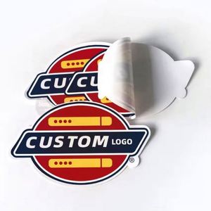 Autocollants personnalisés en vinyle PVC découpés à la forme, résistants aux UV, aux intempéries, durables, autocollants adhésifs, impression d'étiquettes, imperméables, logo d'entreprise - Product Image 1