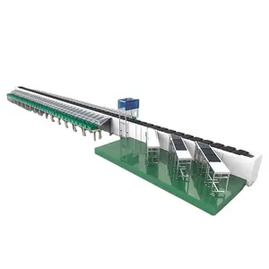 Vertical cross belt sorter for postal delivery, logistic shipping Linear CBS, DWS integrated with OMS, WMS, ERP