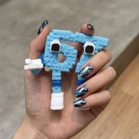 Figurine de robot imprimée en 3D, créative, Admin Sammy Brainrot, Statue articulée, Ornement de bureau, Cadeau original pour les fans de jeux