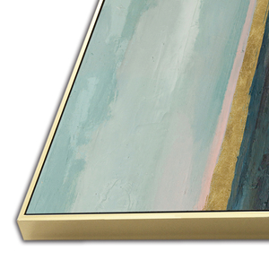 Handmade Abstract Landscape <strong>Framed</strong> <strong>Print</strong> <strong>Canvas</strong> Wall Art Painting - Product Image 3