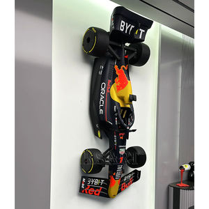 Scultura in Resina di Alta Qualità a Tema Auto da Corsa, Grandezza Naturale, Realizzata in Fibra di Vetro, Scultura di Auto da Corsa Formula Uno <span class=keywords><strong>Red</strong></span> <span class=keywords><strong>Bull</strong></span> - Product Image 1