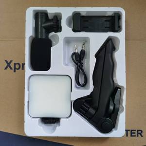 Support de téléphone portable sans fil tendance pour voyage, perche à selfie, poche de conférence pour diffusion en direct, éclairage beauté - Product Image 6