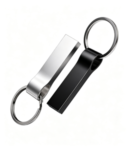 Clé USB promotionnelle personnalisée en métal, 4 Go, 16 Go, 32 Go, 64 Go, 128 Go, USB 2.0 - Product Image 1