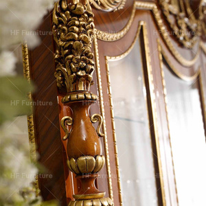 Luxury French <strong>Design</strong> Wardrobe <strong>Closet</strong> High Quality Bedroom Furniture Set Solid Wooden Wardrobe <strong>Closet</strong> Large Capacity - Product Image 3