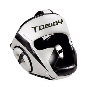 Groothandel Prijs Zwart Volwassen Muay Thai Vechten Helm Hoofddeksels Boksen Hoofdbeschermer - Product Image 2