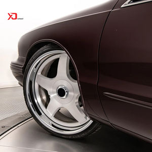 Jantes forgées de 22, 24, 26 pouces, finition polie, entraxes 5x127, 5x112, 5x114.3, 5x120, 5x100, X108, style Impala SS, pour jantes 2 pièces 95 96 26 24 - Product Image 2