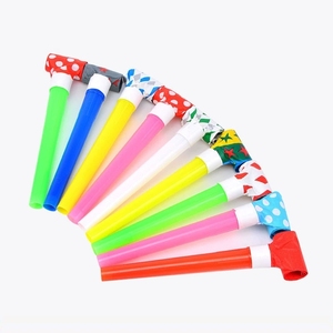 Longs sifflets en plastique pour fête, motifs variés, klaxons sonores multi-motifs, jouets de fête pour enfants, fournitures pour fêtes d'anniversaire - Product Image 2