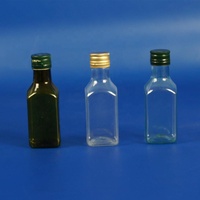 Botol plastik PET Mini 40ml untuk botol sampel minyak