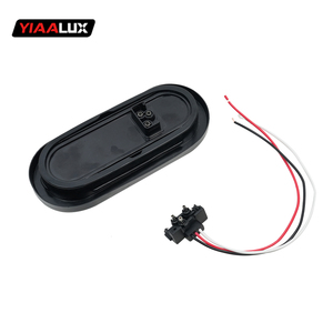 Feu <span class=keywords><strong>de</strong></span> position latéral ovale 12V 24 LED étanche pour camion, <span class=keywords><strong>remorque</strong></span>, caravane - Vente en gros - Product Image 6