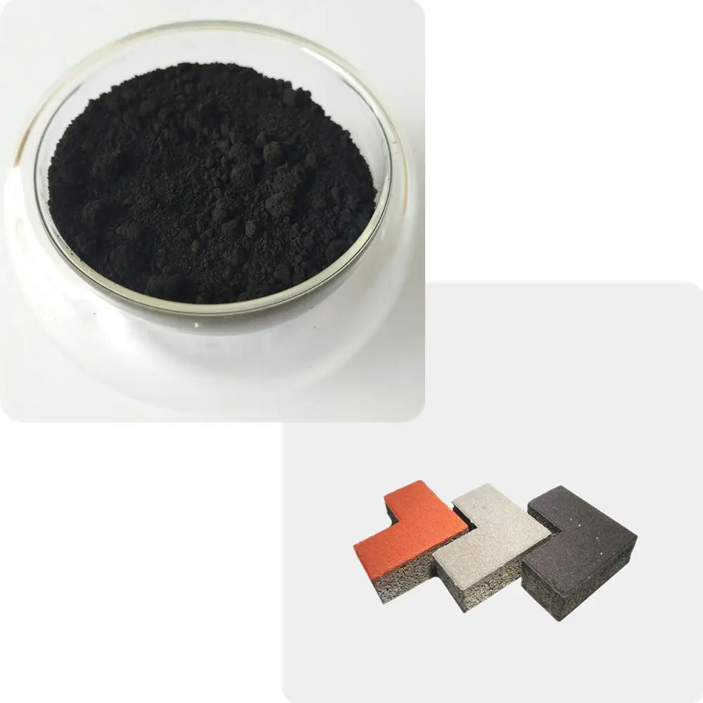 Pigments de coloration en béton noir, 30 ml, oxyde de fer, oxdo de gyro