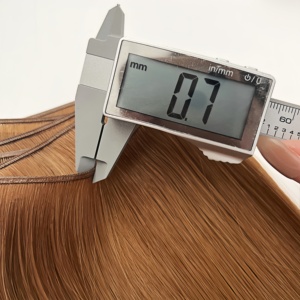 RuikangRaw - Extensiones de Cabello Europeo con Cutícula Alineada, 100% Cabello Natural, Genius Weft, Nuevas Extensiones de Cabello - Product Image 1