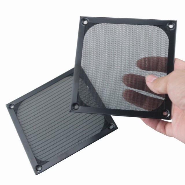 Factory Outlet 120mm PC Computer Fan Cooling Dustproof Dust Filter Case Aluminum Grill Guard Magnetic Frame Computer Fan Grill