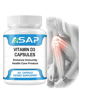 Suppléments OEM Densité Osseuse Calcium Liquide Vitamine D Gouttes Vitamine D3 Capsule - Product Image 1