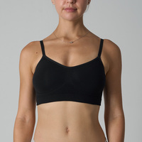 SK0407 Soutien-gorge sculptant sans couture à maintien élevé, non rembourré, en tissu tissé fin et respirant en Spandex et Nylon