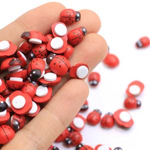 Mô Hình Mini Vườn Thần Tiên Bọ Rùa Nhỏ Màu Vàng Đỏ <span class=keywords><strong>3D</strong></span> Đồ Trang Trí Nhà Cửa Đồ Thủ Công Cây Cảnh Đạo Cụ Trang Trí Tự Làm - Product Image 2