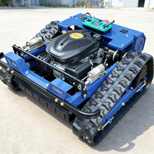 Cortacésped a control remoto de gran venta, aprobado por CE y EPA, con orugas y ancho de corte de 500 mm, diseñado para pendientes agrícolas y huertos, proveedor de China - Product Image 5