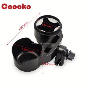 Bandeja para cochecito 2 en 1, portavasos para cochecito, bandeja para aperitivos, clip de agarre antideslizante, bandeja para cochecito para cochecitos Uppabababy, cochecito universal - Product Image 4