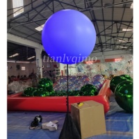 Ballons trépied gonflables écologiques et durables à lumière LED, décorations d'ambiance de concert