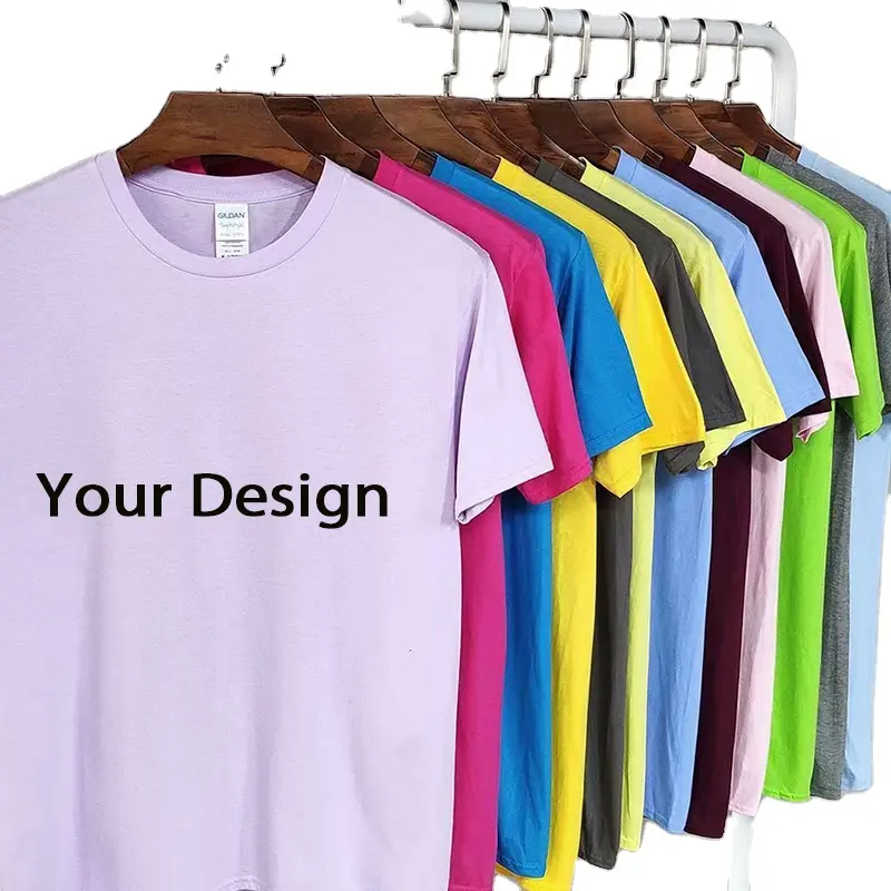 2024 사용자 정의 귀하의 로고 코튼 남성 셔츠 캐주얼 빈 대형 T 셔츠 크루 넥 드롭 숄더 T 셔츠