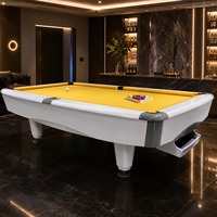 Mesa de Billar Profesional de Estilo Americano de Lujo Personalizada con Pizarra Premium para Casa, Club, Hotel y Bar