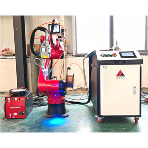 6-axis Robotic <strong>Laser</strong> Welding Cutting <strong>Cleaning</strong> Machine 1000w 1500w 3000w Automatic <strong>and</strong> Handheld Fiber <strong>Laser</strong> Welder <strong>with</strong> <strong>Robot</strong> Arm - Product Image 2
