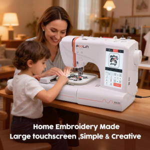 Máquina de Bordar Doméstica Pequeña de Alta Precisión Personalizable de Fábrica China PooLin EOC05 con <span class=keywords><strong>Precio</strong></span> al por Mayor - Product Image 4